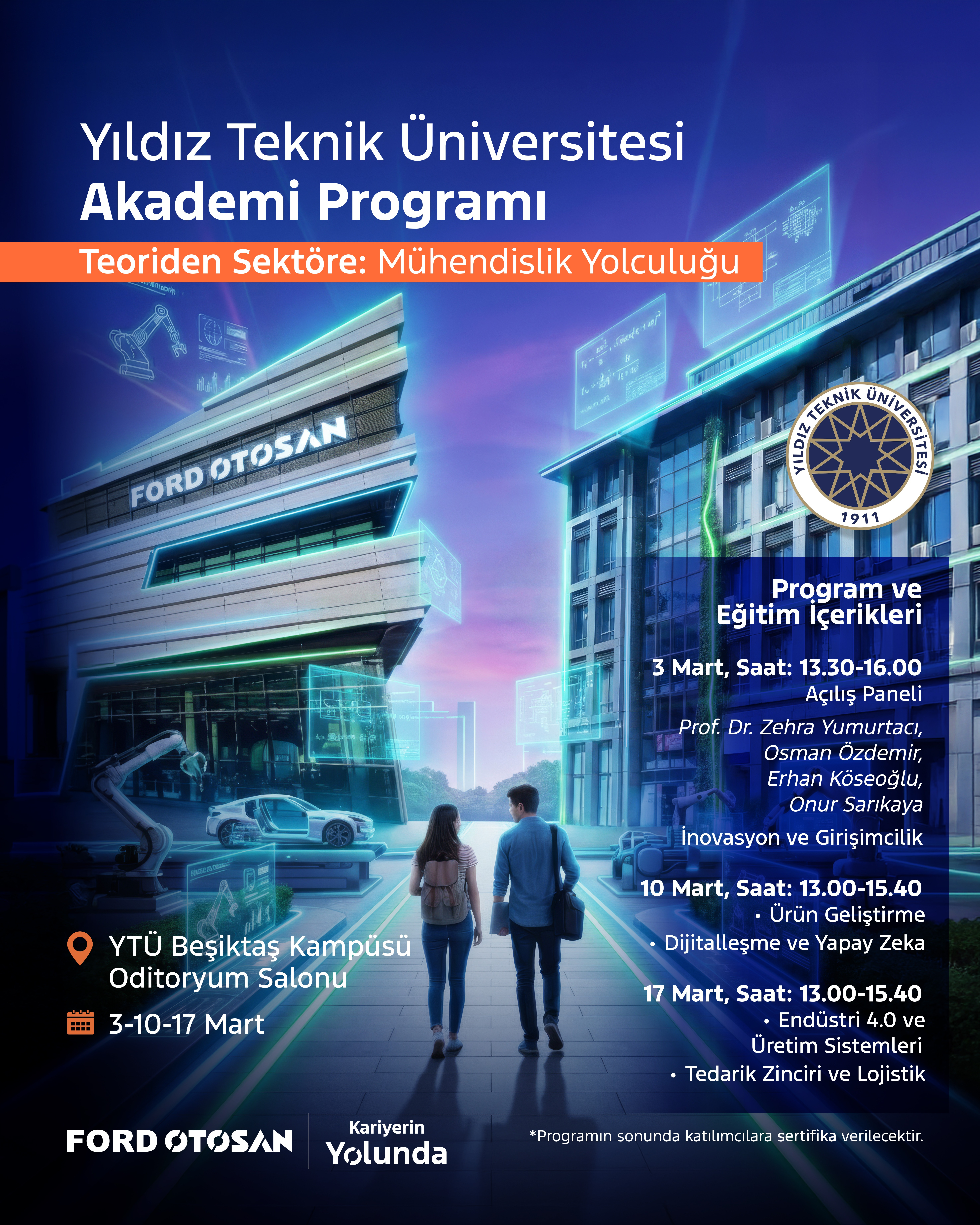 FORD OTOSAN-YTÜ AKADEMİ PROGRAMI