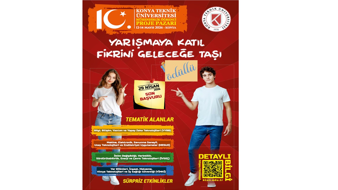 Konya Teknik Üniversitesi Mühendislik Öğrenci Proje Pazarı